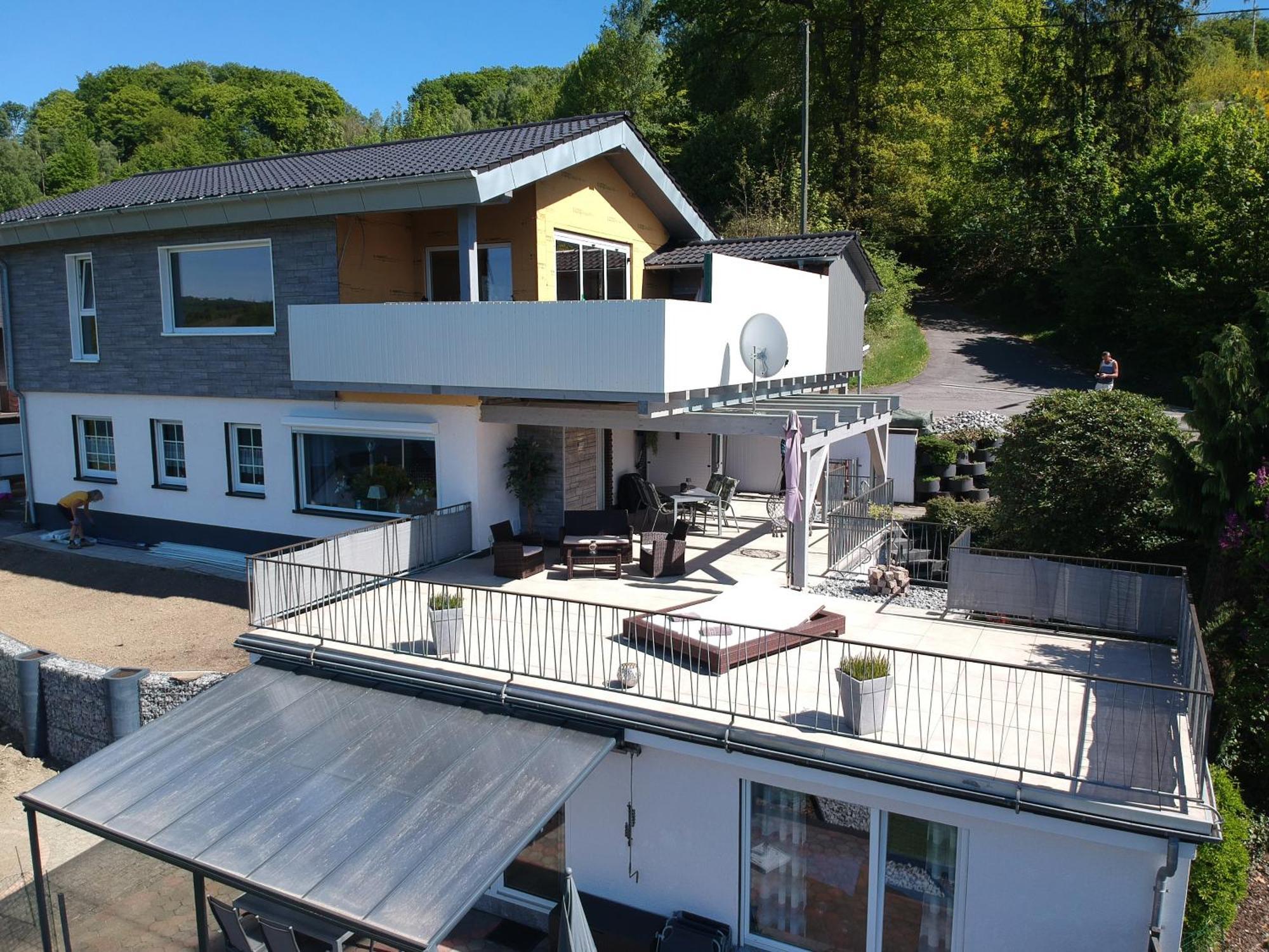Seeblick-Ferienwohnung Im "Ferienhaus Agger-Blick" Mit Traumhafter Sonnen-Terrasse, Sauna, E-Kamin & Kajak Gummersbach Kültér fotó